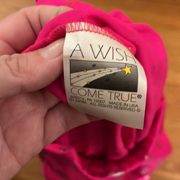 A Wish Come True • unique hot pink music note bodysuit • size M - Picture 2 of 8